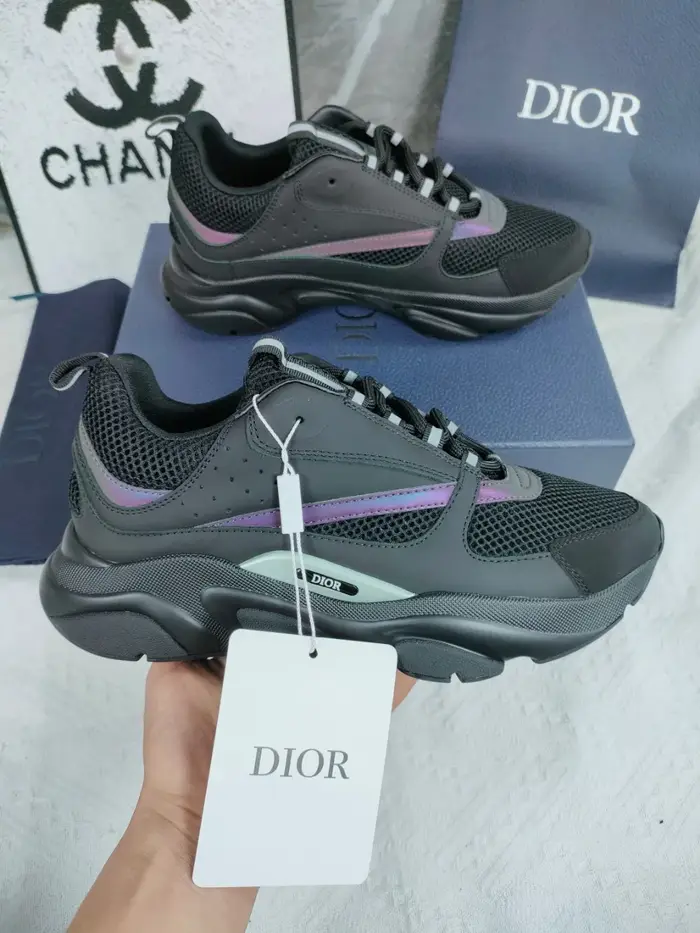 Chaussures de sport pour hommes, version haute B22, en cuir de vachette, légères, respirantes, avec
