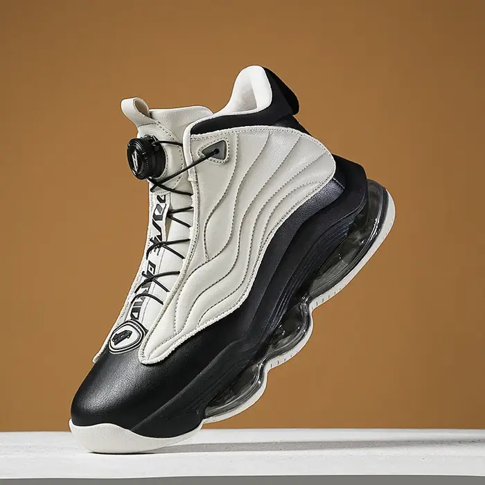 Chaussures de basket-ball pour hommes, respirantes, antidérapantes, portables, pour course à pied, e