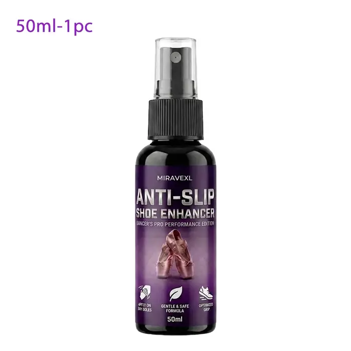 Spray pour chaussures de danse - Améliorateur d'adhérence et antidérapant pour pointes et rubans - Traction instantanée pour le ballet - Portable 30/50ml