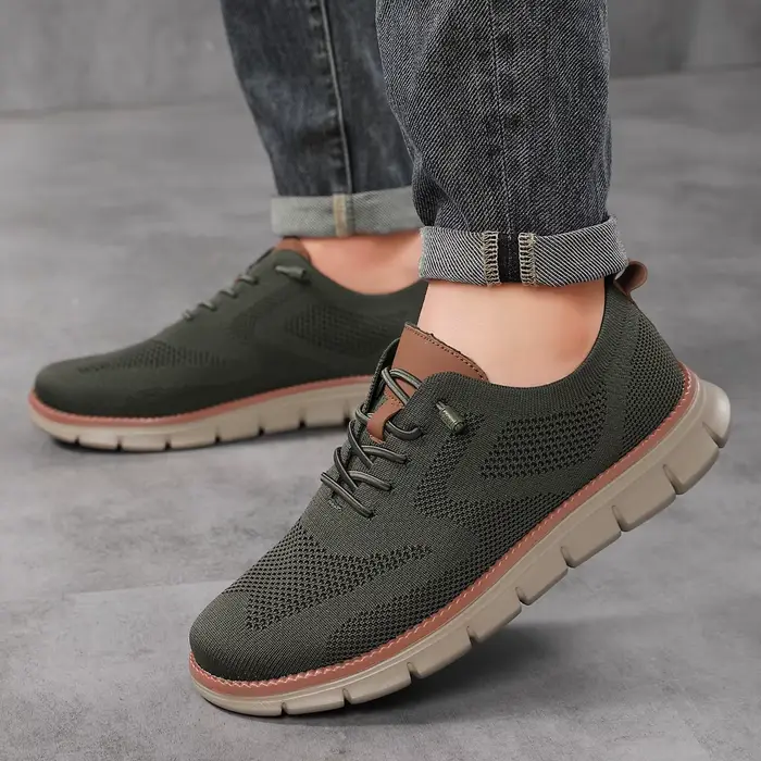 Chaussures en tissage Jacquard pour hommes