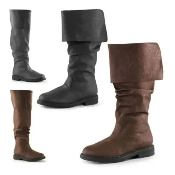 Chaussures médiévales pour hommes et femmes