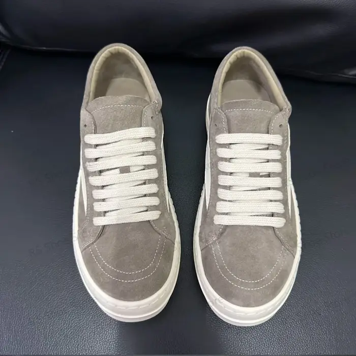 Ro Classic Designer Sneaker Low Top Shoe Women Brown Suede Shoes Leather Casual