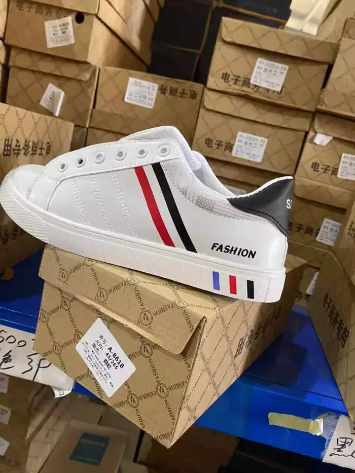 Baskets pour hommes chaussures décontractées blanches hommes chaussures de luxe légères originales p