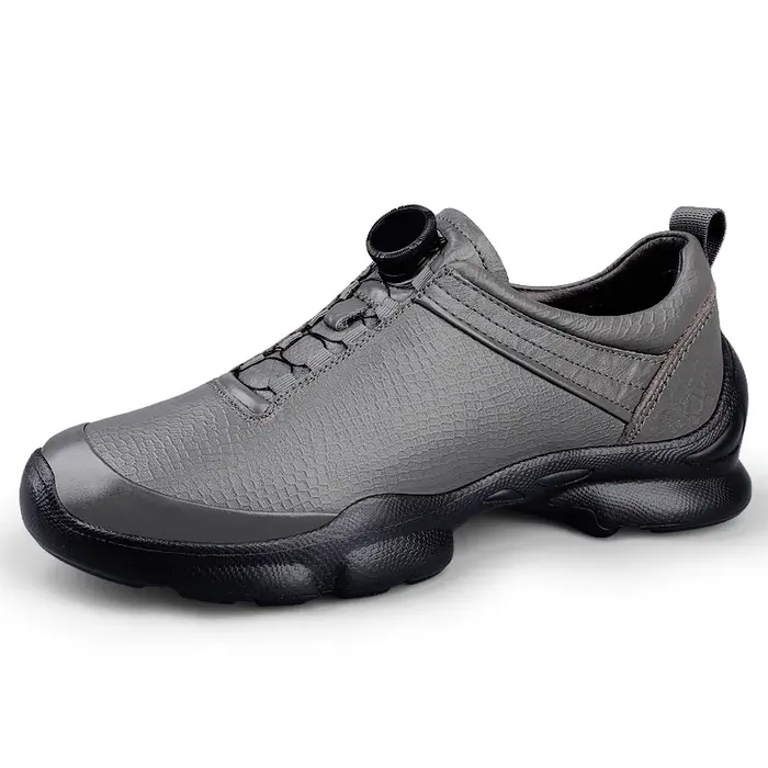 Chaussures de sport pour hommes en cuir véritable