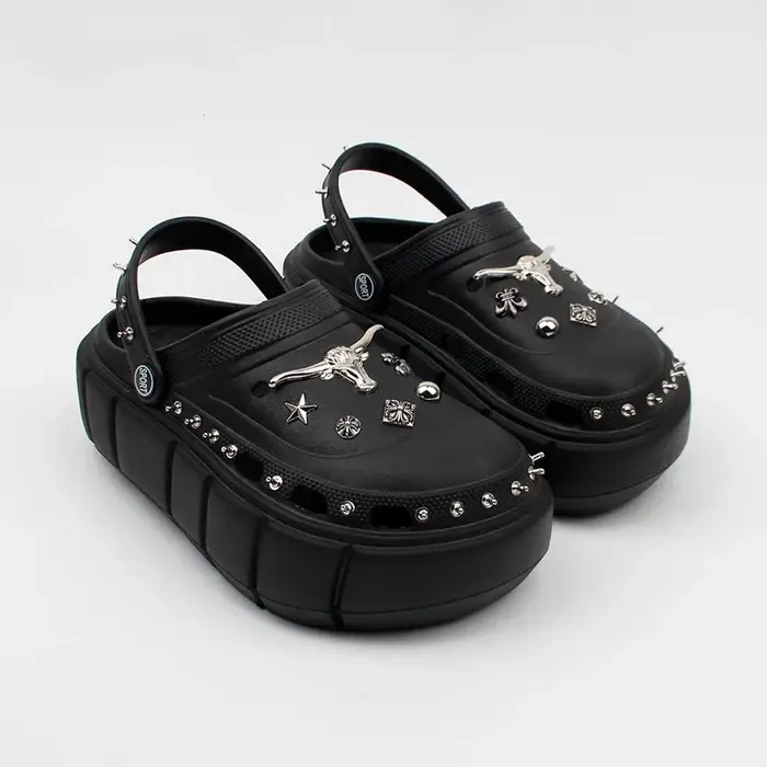 Chaussures femme sandales à plate-forme confortables pantoufles d'extérieur décontractées conçues baskets