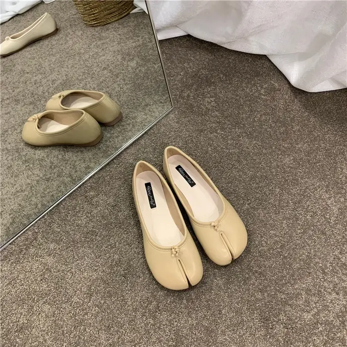 Chaussures de style japonais Tabi Ninja pour femmes