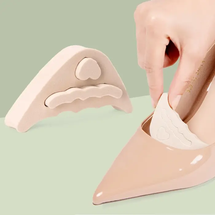 Femmes avant-pied Insert Pad pour femmes talons hauts orteil demi éponge chaussures coussin réglage 