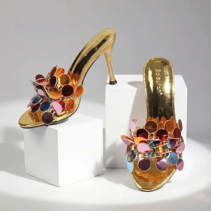 Sandales pour femmes 2026 – Nouveauté estivale personnalisée – Talons élégants et polyvalents pour banquets – Confortables et légères