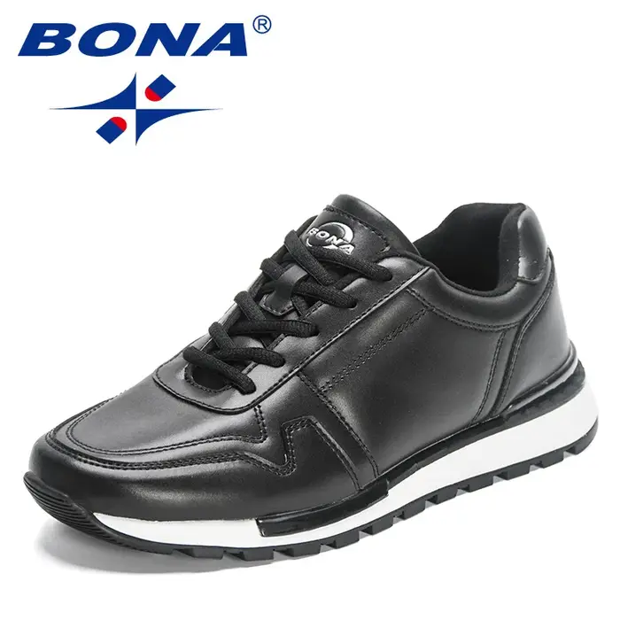 BONA-Chaussures de Loisirs Respirantes pour Homme, Baskets Décontractées Italiennes, Non-ALD, Nouvelle Collection 2023