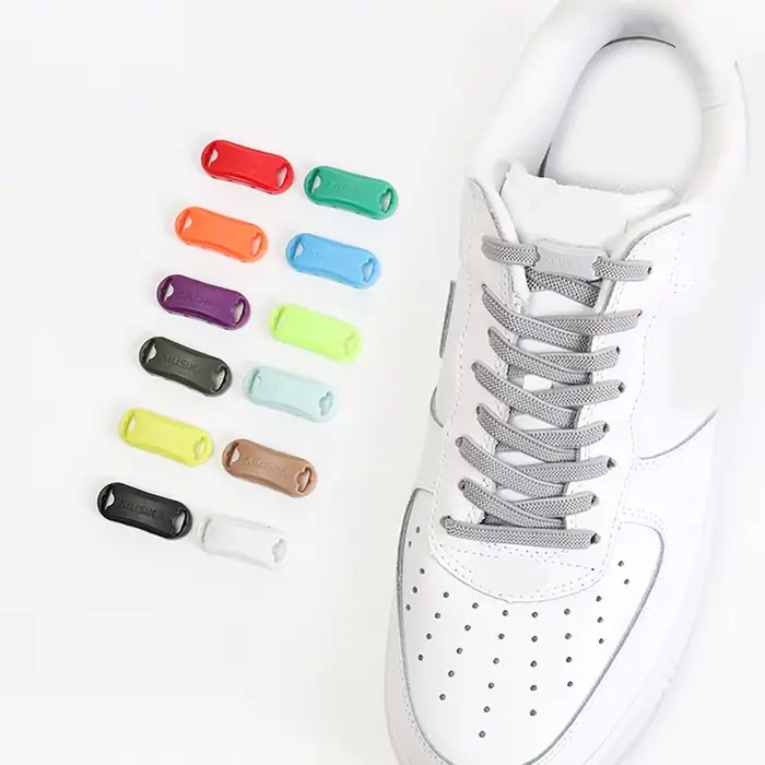 1 paire de lacets sans cravate chaussures plates élastiques enfants adultes baskets lacet rapide par