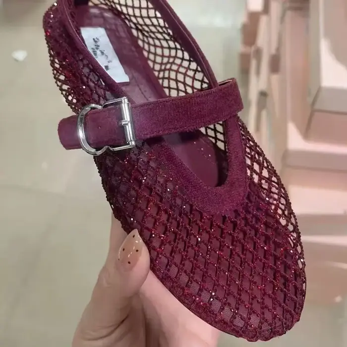Nouvelles chaussures de marche d'extérieur respirantes en maille aérée grande taille Ala