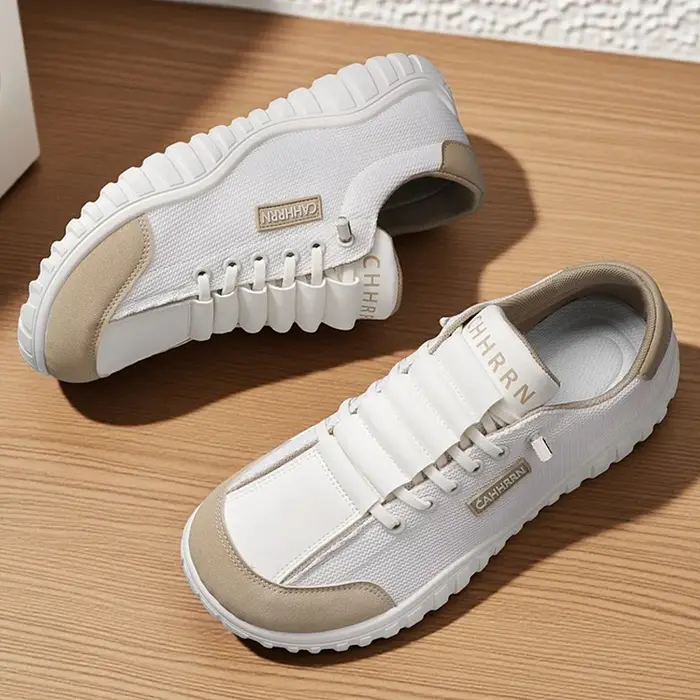 Chaussures pour hommes à semelle large