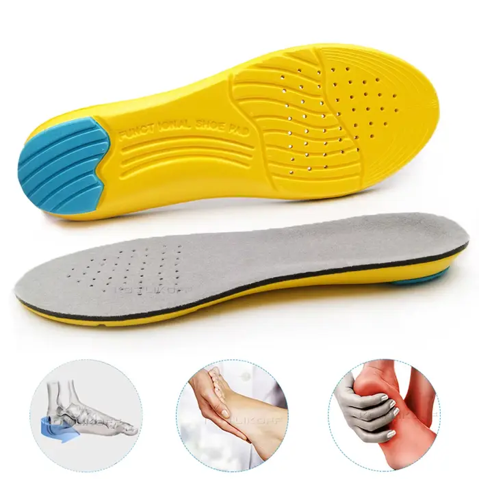 KOTLIKOFF – semelles orthopédiques souples pour chaussures de Sport, coussin en Gel de Silicone, res