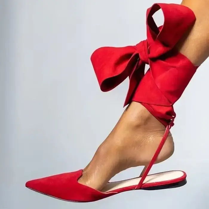 Chaussures pour femmes en promotion 2025 – Sandales d'été à bout pointu