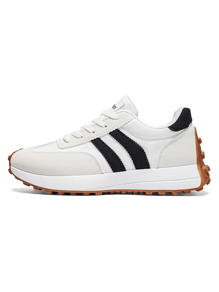 YUYIN Chaussures de sport pour hommes et femmes, chaussures plates vulcanisées décontractées à la mo