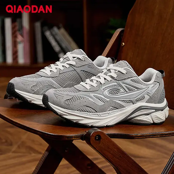 QIAODAN chaussures de course hommes décontracté 2025 nouveau automne antidérapant respirant