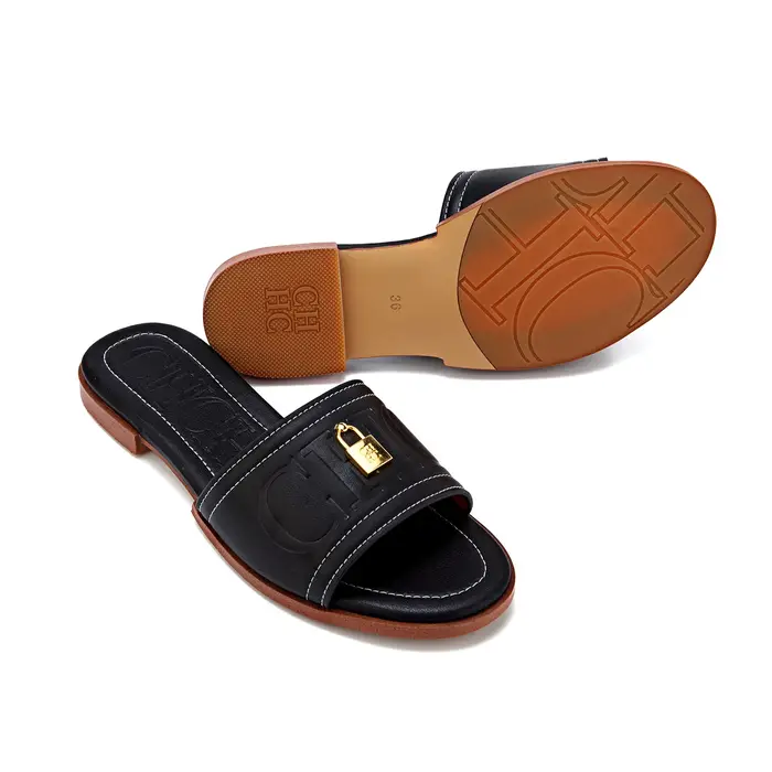 Chaussons à fond plat CHHC