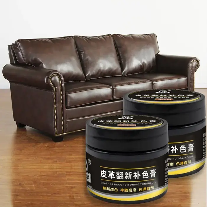 Peinture pour cuir, crème pour chaussures