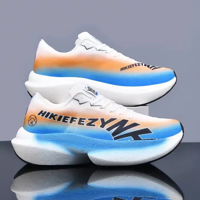 Chaussures de course pour homme, plaque en carbone, marathon, sport, chaussures décontractées, respirantes, légères, confortables, baskets athlétiques spécialisées pour femme