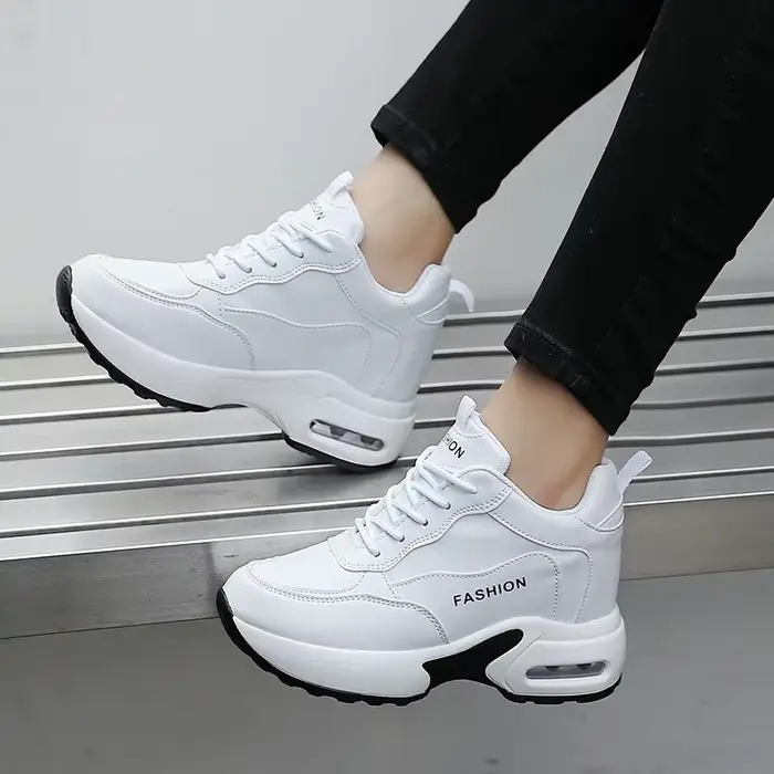 Chaussures de course à coussin de 8cm pour femmes