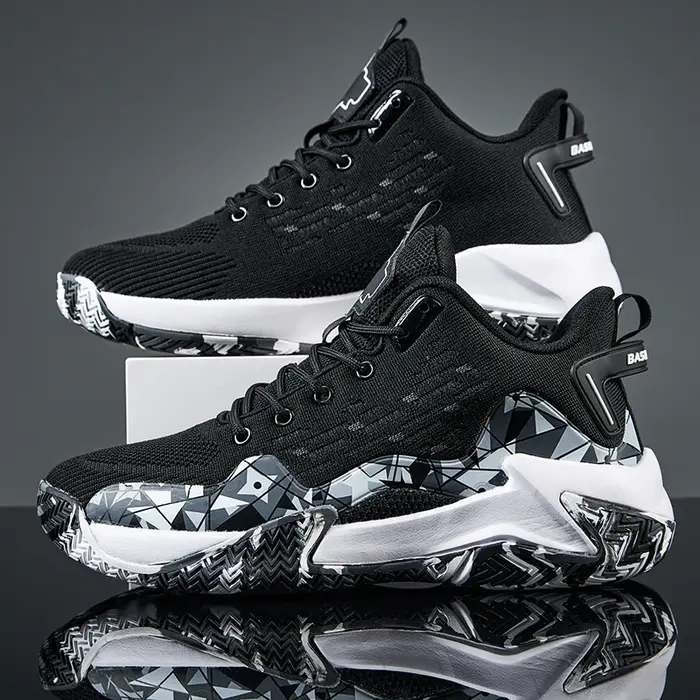 Nouvelles chaussures de basket-ball à tige haute