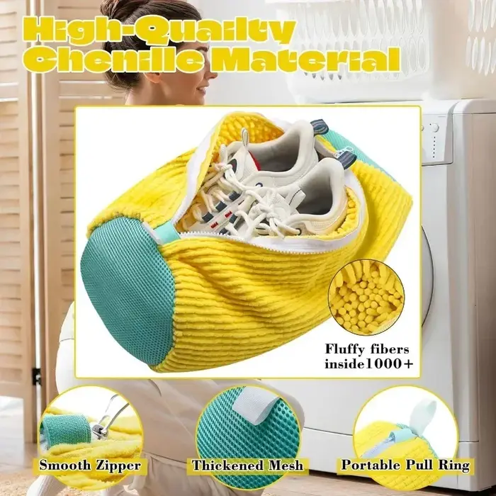 Sac à chaussures Sac à linge pour machine à laver Sac
