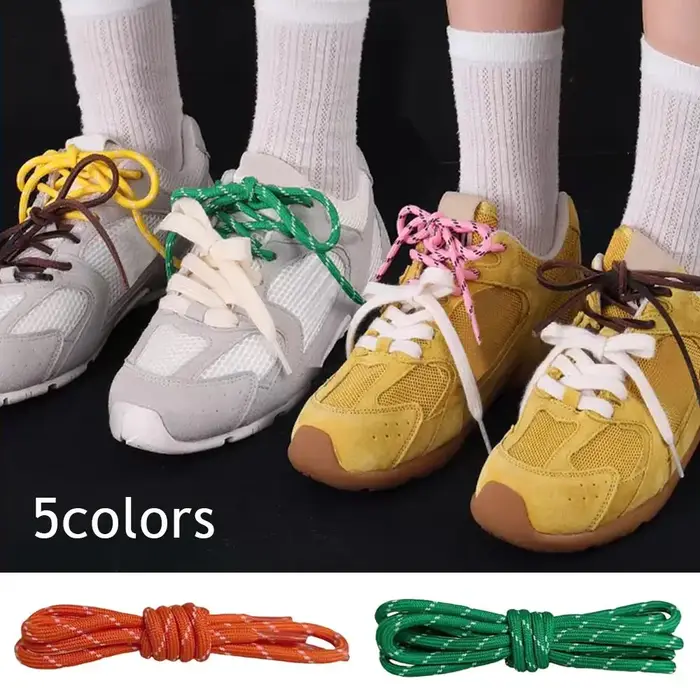 4 pièces 100cm pour miu combinaison chaussures d'entraînement lacets largeur
