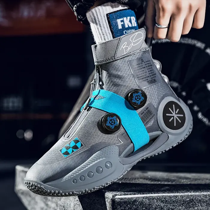 Chaussures de basket-ball respirantes coordonnantes pour hommes et femmes