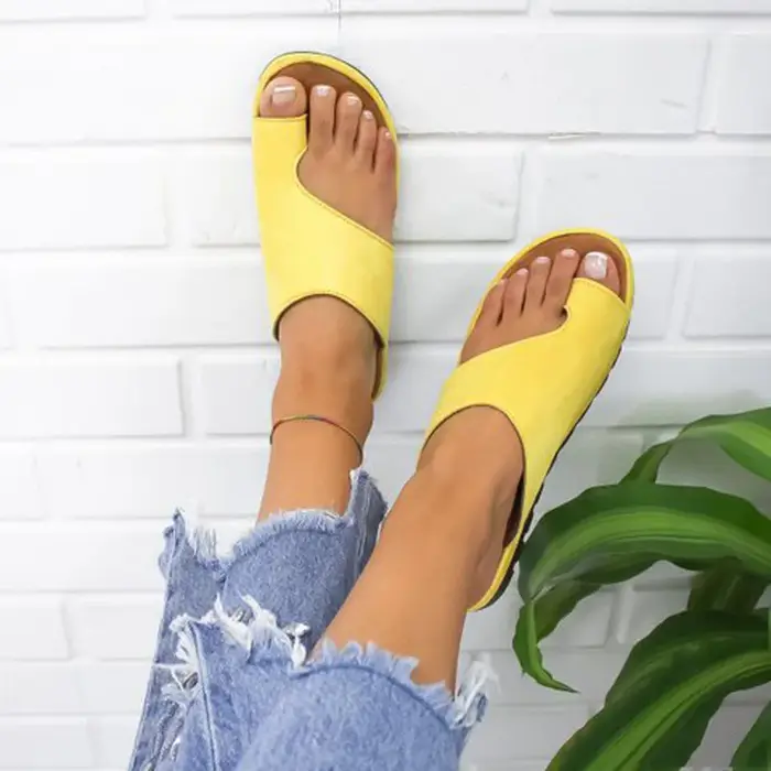 Sandales à semelle plate confortable pour femmes