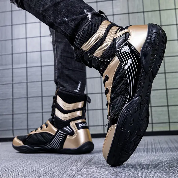 Chaussures de lutte antidérapantes