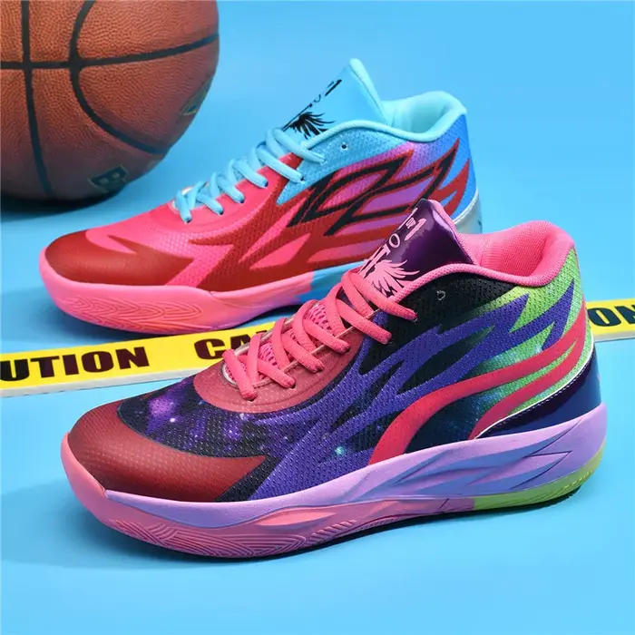 Chaussures de basket-ball professionnelles pour hommes, respirantes, amortissantes, pour l'entraînem