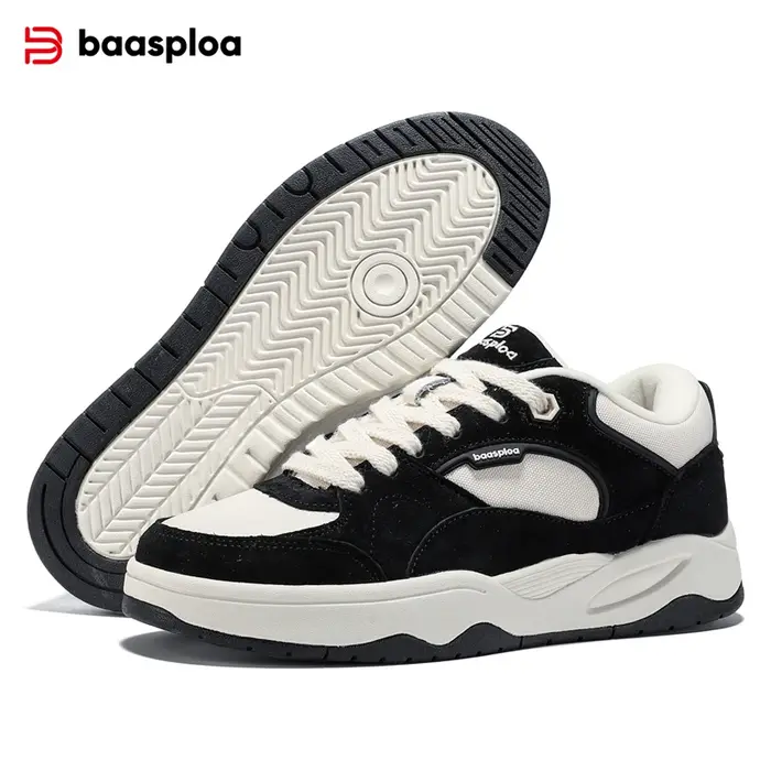 Baasploa femmes chaussures de marche nouveau confort en cuir espadrilles décontractées femme nouvelle mode