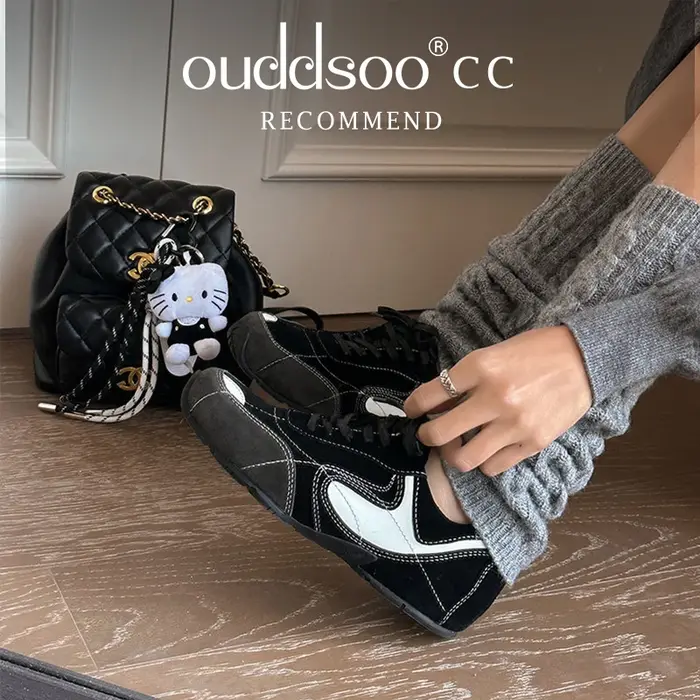 Ods chaussures femmes baskets été 2025 Tennis femme nouveau entraîneur décontracté rétro loisirs en cuir véritable