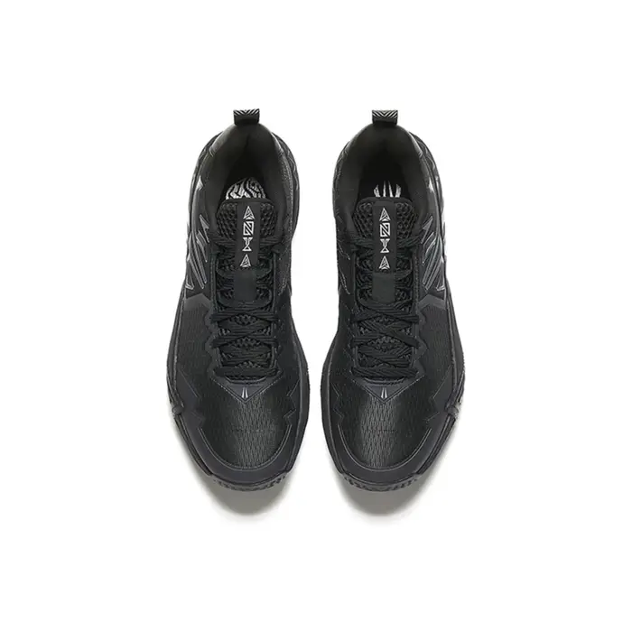 Anta KAI TEAM 2 Irving Big Grind King 2, Chaussures de basketball basses Black Warrior pour hommes, Noir 112621622-1