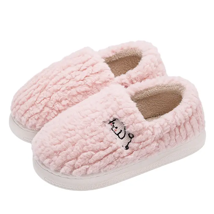 Pantoufles en coton pour femmes