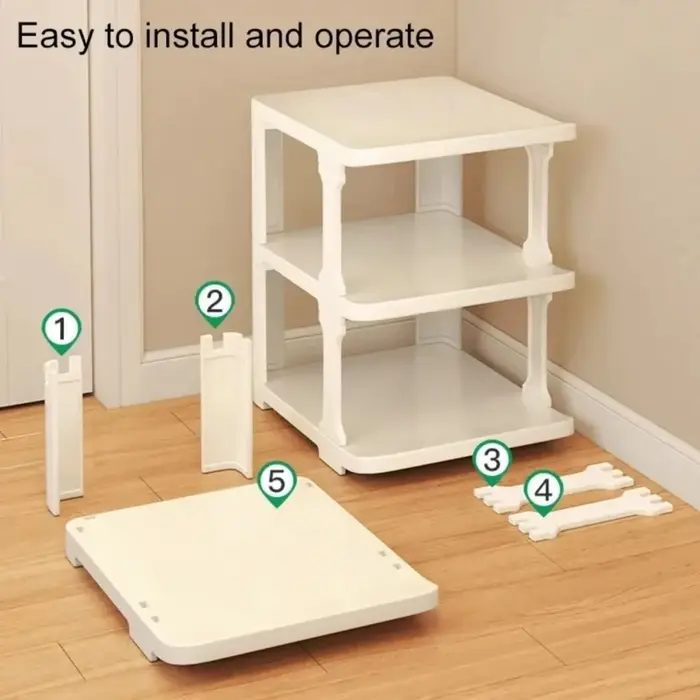 The Gap Shoe Rack : une solution de rangement verticale pour chaussures