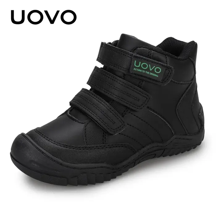 UOVO nouveauté chaussures d'école mi-mollet garçons randonnée mode Sport en plein air enfants espadr