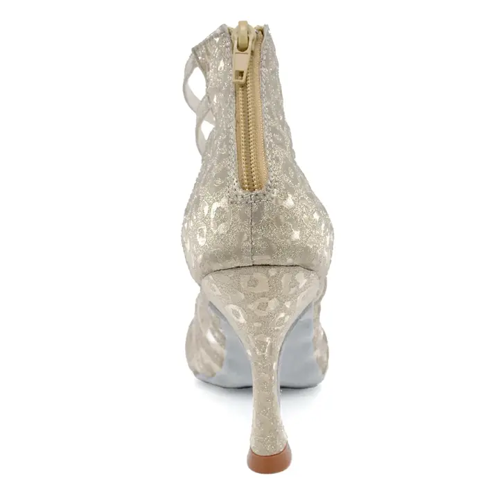 Chaussures de danse latine à paillettes pour femmes