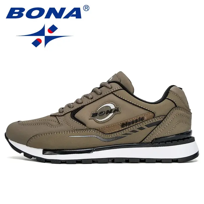 BONA 2023 nouveaux créateurs homme anti-dérapant chaussures de Jogging