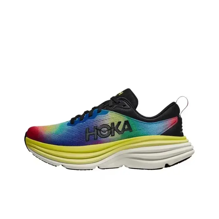 Chaussures de course Hoka Fashion New Bondi 8 2026 pour hommes et femmes, légères, amortissantes, respirantes, pour marathon et entraînement sur route.