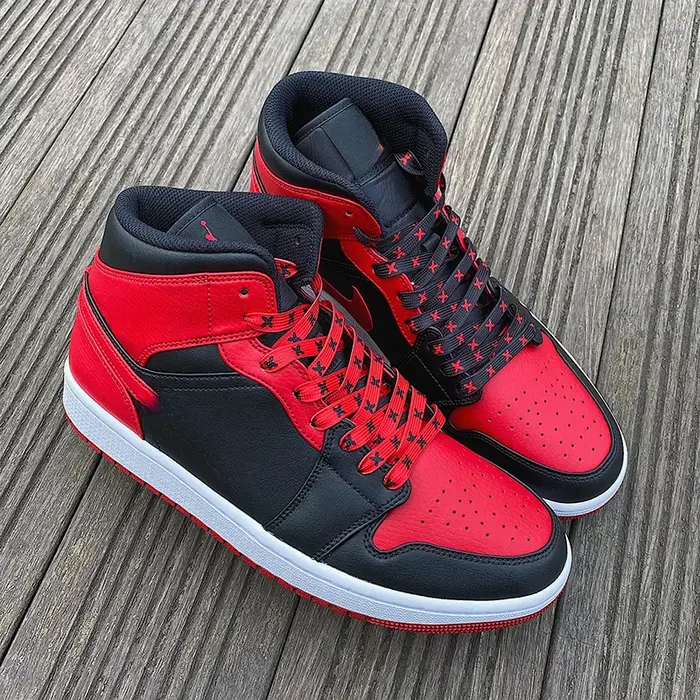 Lacets de chaussures de basket-ball rayés infrarouges