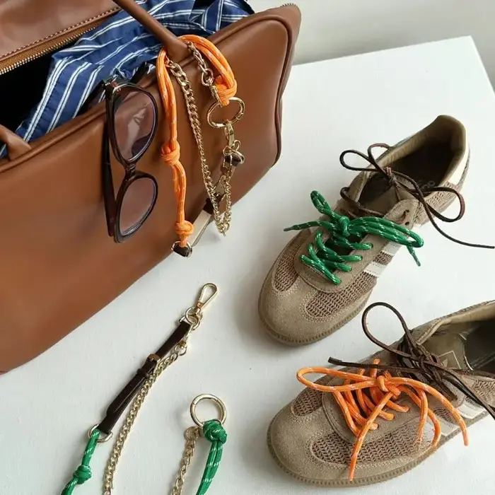 4 pièces 100cm pour miu combinaison chaussures d'entraînement lacets largeur