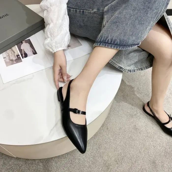 2025 offre spéciale chaussures femme bout fermé sandales pour femmes robe quotidienne