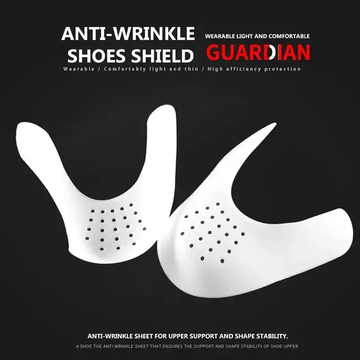 1 paire de nouveaux soins de chaussures Sneaker Anti-pli orteils protecteur civière extenseur Shaper Support Pad