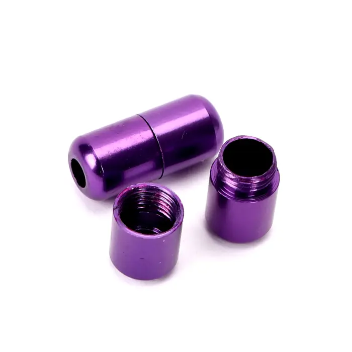 Boucle de verrouillage à capsules en aluminium de 15 couleurs, pour hommes et femmes et enfants, Kit