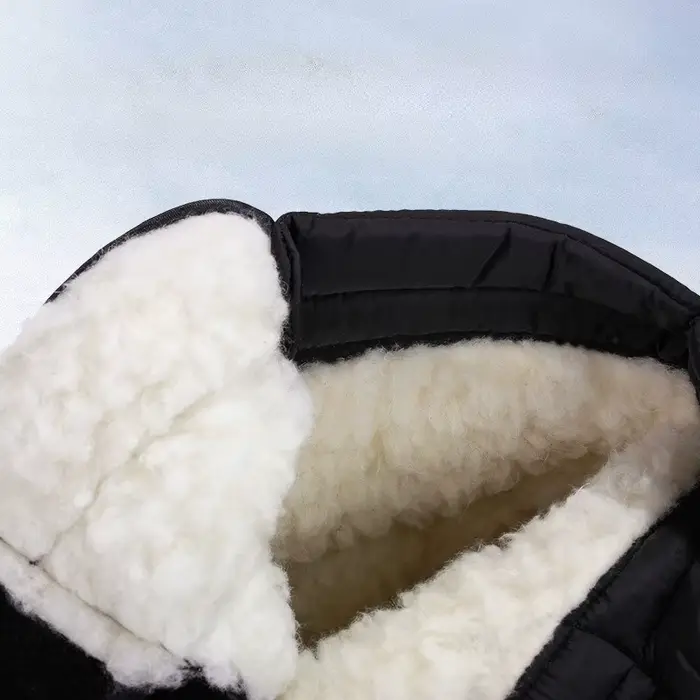 40 ° C hiver épaissir chaud hommes bottes de neige en plein air imperméable confort coton chaussures résistant au froid