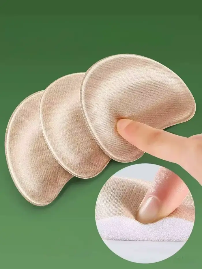 2 paires de coussinets en éponge absorbant la transpiration pour l'avant-pied
