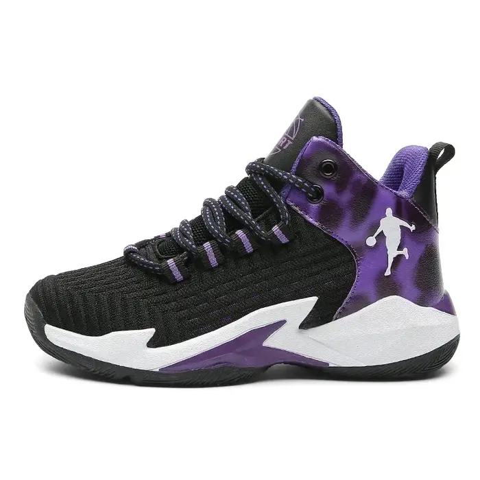 Chaussures de basket-ball respirantes et confortables pour enfants
