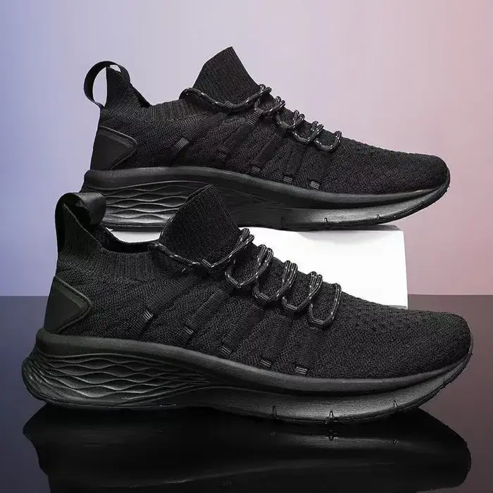 Ata Jia Encounaker 3-Chaussures de Course pour Homme et Femme, Baskets de dehors Décontractées, Anti