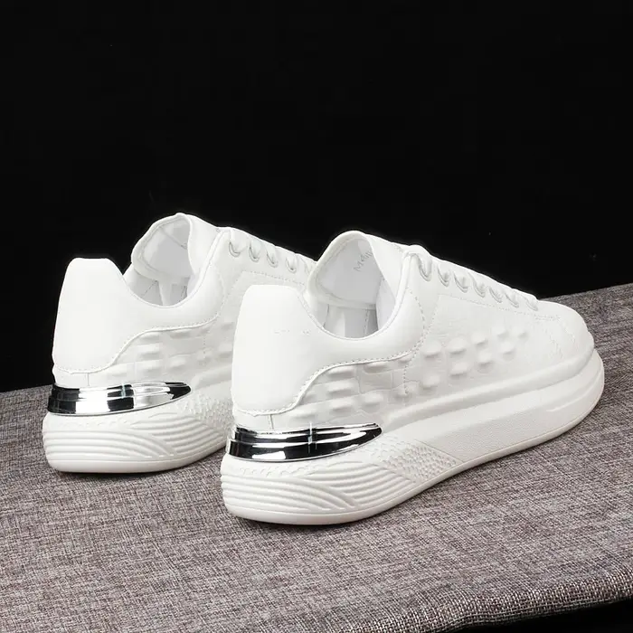 Baskets respirantes rehaussantes pour hommes et femmes